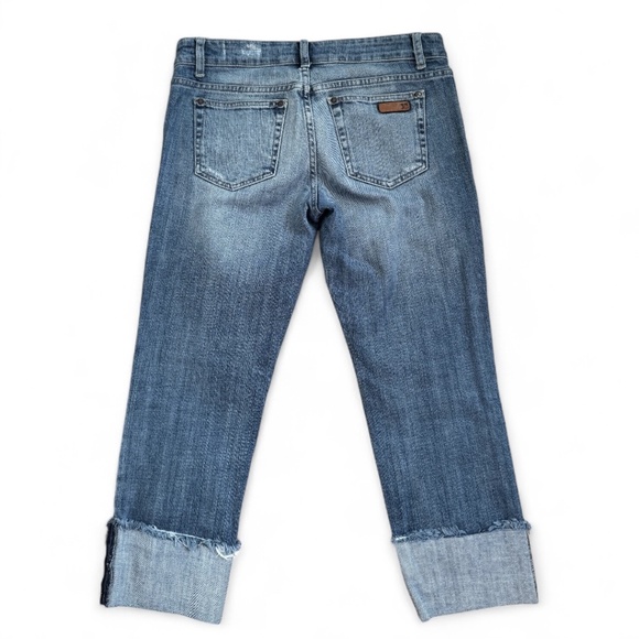 Joe's Jeans Distressed Crop / Boyfriend Denim - Picture 6 of 7